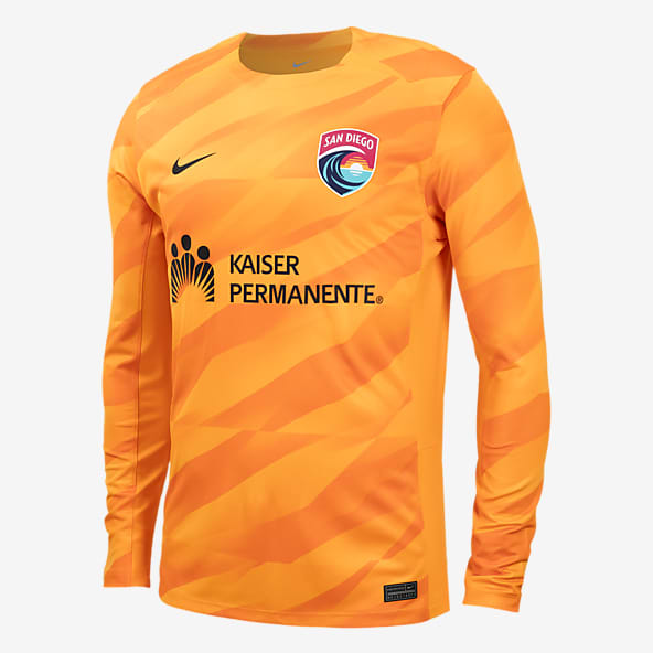 Orange nike soccer jersey online